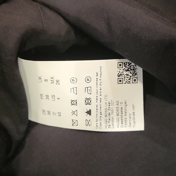 NWT Hugo Boss Dayami Wool Midi Dress Sz4 - Picture 6 of 7
